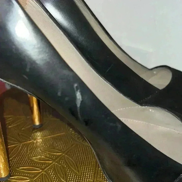 Maiyet black Hidden Platform Heels sz 10.5 - Picture 2 of 9